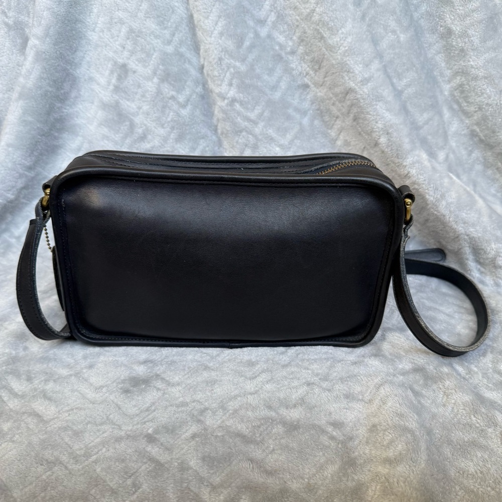 Coach Swingpack Crossbody Style 9974 in Signature Leather Black - Picture 3 of 13